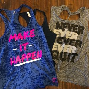 Workout tank lot. Size L and XL.